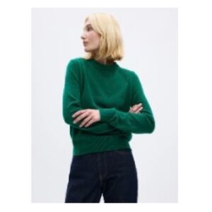 GAP CashSoft Crewneck Sweater - Going Green. Size M
